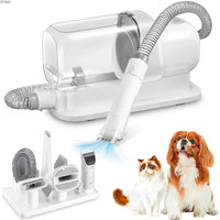 Groomer + Vacuum in One — Remove Hair Fast, No Mess. 2.3L capacity. Pet hair vacuum
